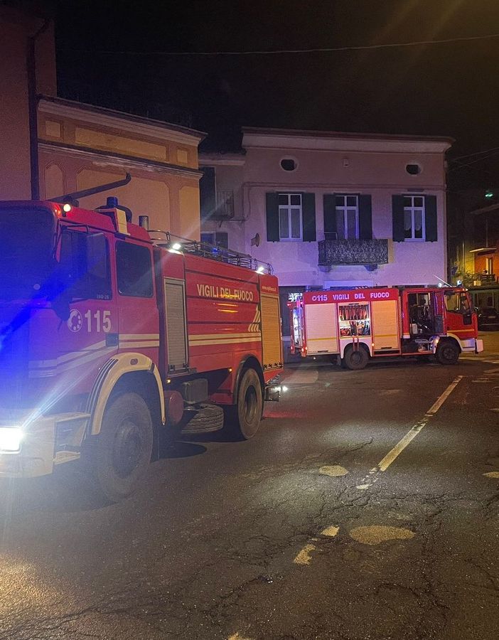 Incendio nella notte in un'abitazione a Garessio al borgo Maggiore