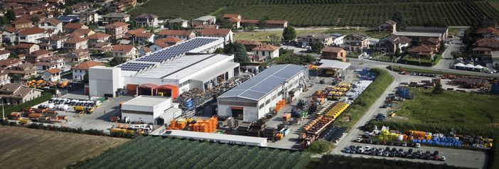 Lo stabilimento Giletta di Revello