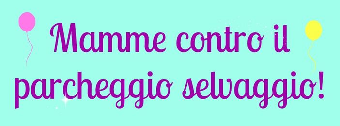 Ad Alba con passeggini e sciarpe per un flash mob contro il parcheggio selvaggio
