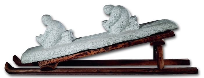 A Manta in mostra le opere in pietra di Donato Savin e quelle in legno di Dorino Ouvrier