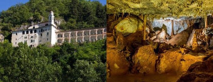 Il Santuario di Santa Lucia e la Grotta dei Dossi