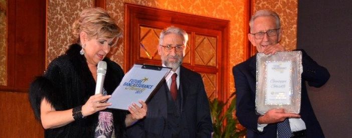 Beppe Ghisolfi al Credit Job Day promosso dal Gruppo EMF che nel 2017 gli assegnò l'Oscar dell'industria creditizia