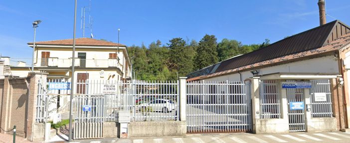 La sede della Polizia di Stato a Ceva
