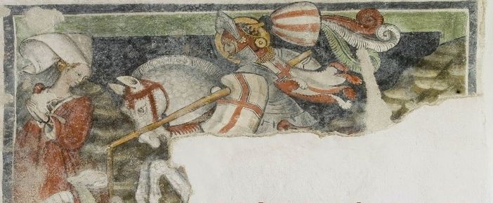 L'immagine della Festa del Libro Medioevale a antico a Saluzzo