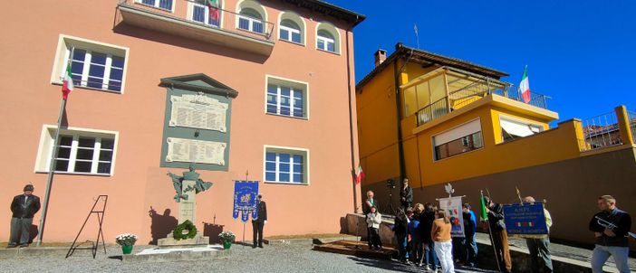 Alle celebrazioni del IV Novembre a Vicoforte anche i rappresentanti del Consiglio comunale dei Ragazzi