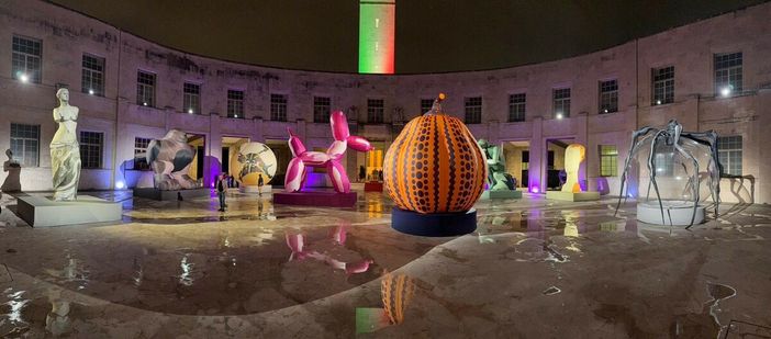 Peraria ha realizzato le opere di Ugo Nespolo Esposte al Museo del Genio di Roma Peraria ha realizzato le opere di Ugo Nespolo Esposte al Museo del Genio di Roma