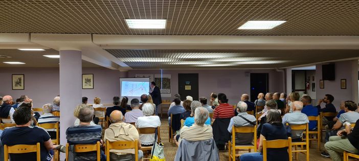 Un esempio della trivella che opererà per la regimazione del rio Misureto