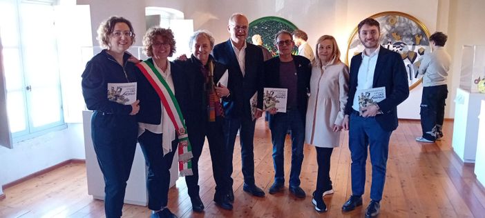 Inaugurata a Mondovì la mostra antologica di Ugo Nespolo
