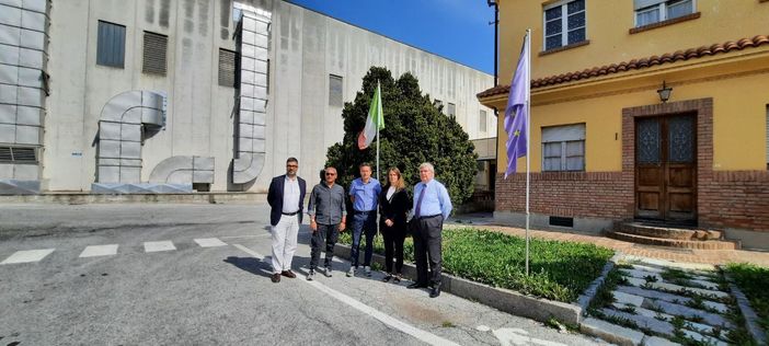 Mauro Calderoni, Ferdinando Tavella, Silvano Carletto, Chiara Gribaudo e Renzo Brussolo