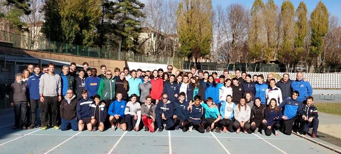 Atletica Mondovì Acqua S.Bernardo al raduno collegiale riservato ai saltatori Atletica Mondovì Acqua S.Bernardo al raduno collegiale riservato ai saltatori