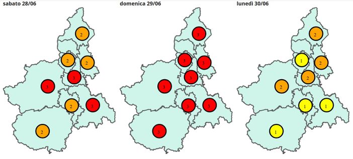 Ondata di calore, arriva il picco: domani bollino rosso e allerta 3 in tutta la Regione
