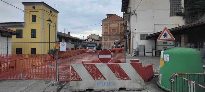 Ancora interrotta la Provinciale 119 a Montaldo Roero Ancora interrotta la Provinciale 119 a Montaldo Roero