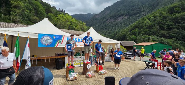 Edoardo Ferrari di Bra, medaglia d’argento ai campionati nazionale Under 23 di pesca alla trota in torrente