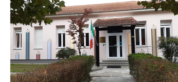 Scuola dell'Infanzia di Sant'Albano Stura, esterno Scuola dell'Infanzia di Sant'Albano Stura, esterno