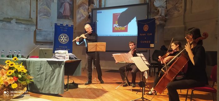 Alcuni momenti della conferenza Rotary