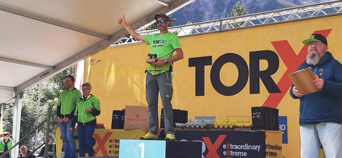 Paolo Rubaldo sul podio