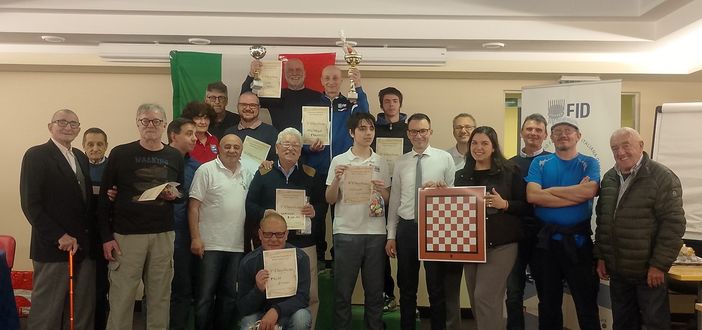 Francesco Militello Campione Regionale di Dama. Trionfa a Fossano su Claudio Tabor e Melk Gharsalli