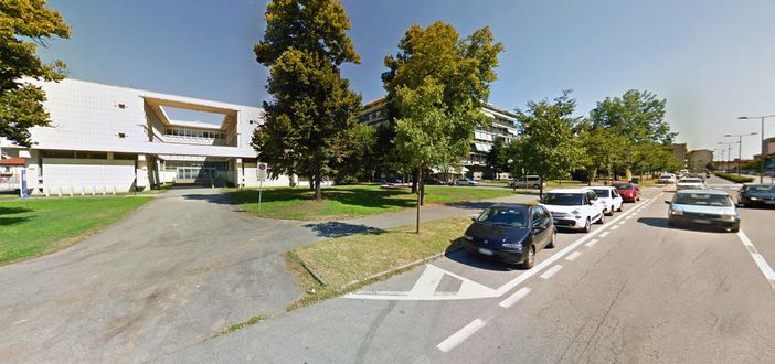 L'ex Palazzo di Giustizia che si affaccia su Corso Roma