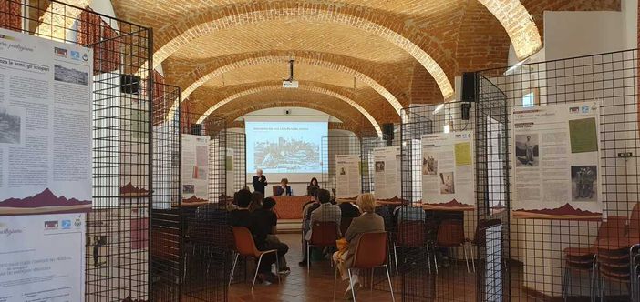 La presentazione della mostra "Mio nonno era partigiano" nel 2025 La presentazione della mostra "Mio nonno era partigiano" nel 2025
