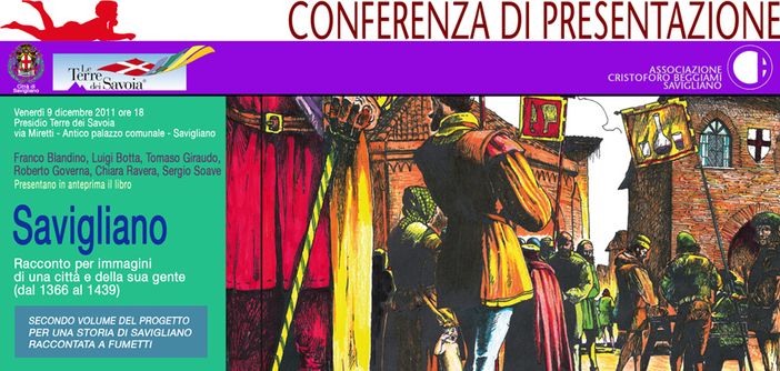 Savigliano, si presenta il libro sulla storia della città a fumetti