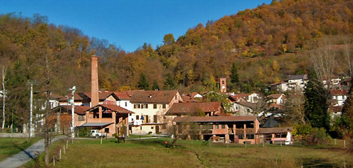 Una veduta di frazione Moline