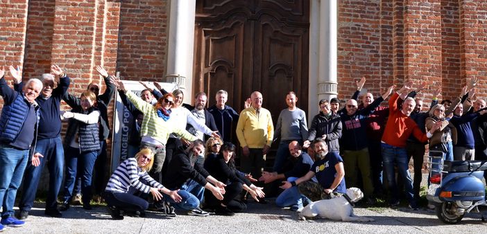 Il Vespa Club Fossano riunito per il pranzo sociale: tradizione, passione e ricordi di una storia che parte dal 1946