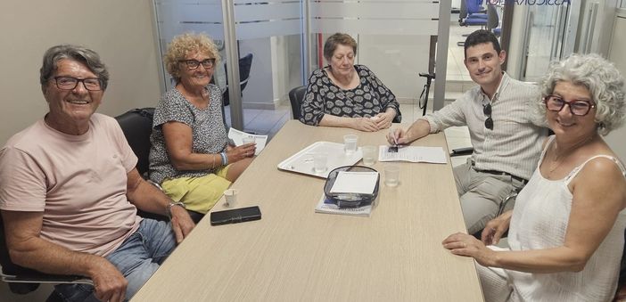 I partecipanti all'incontro