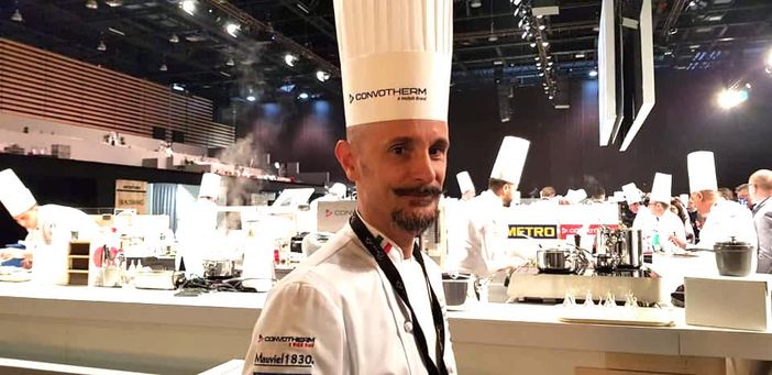 Enrico Crippa, all'ultima edizione del "Bocuse d'Or" Enrico Crippa, all'ultima edizione del "Bocuse d'Or"