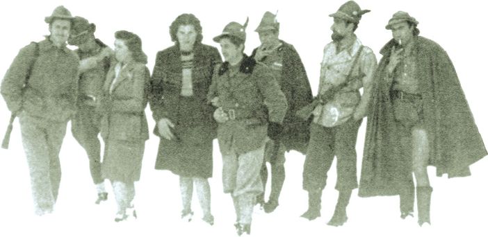 Novembre 1943: partigiani a Valcasotto, frazione di Pamparato