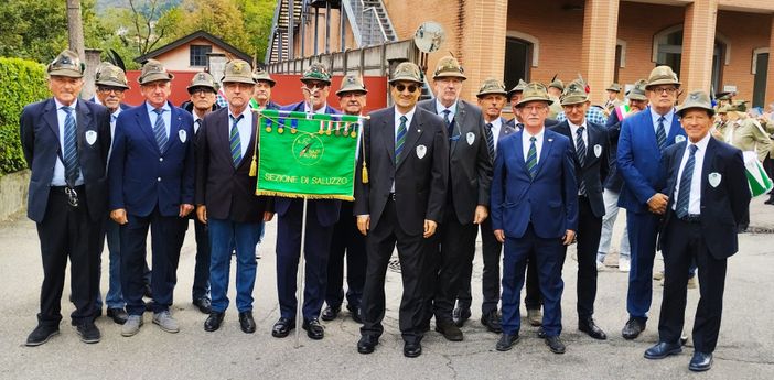 Raduno Alpini a Omegna con la presenza della sezione saluzzese [FOTO]