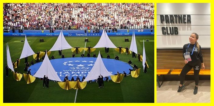 UEFA Women's Champions League: una grande emozione per Desirè Demaria UEFA Women's Champions League: una grande emozione per Desirè Demaria