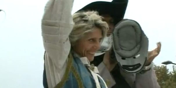 Stefania Belmondo si toglie la Maschera di Ferro Stefania Belmondo si toglie la Maschera di Ferro