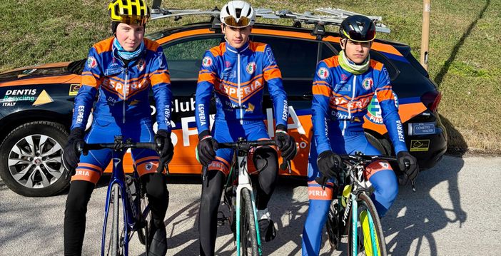 CICLISMO / Tre Allievi del Velo Club Esperia Piasco selezionati nel progetto nazionale AlfaBici CICLISMO / Tre Allievi del Velo Club Esperia Piasco selezionati nel progetto nazionale AlfaBici