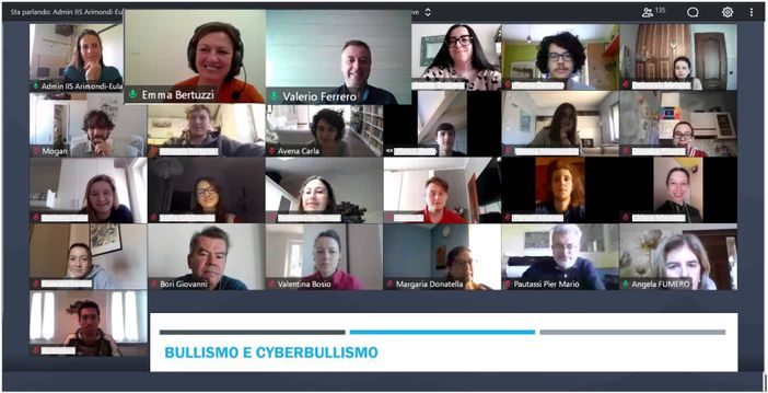 All'Arimondi Eula ciclo di incontri su bullismo e cyberbullismo