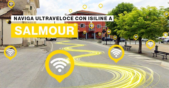 A Salmour si naviga fino a 1000 Mbps A Salmour si naviga fino a 1000 Mbps