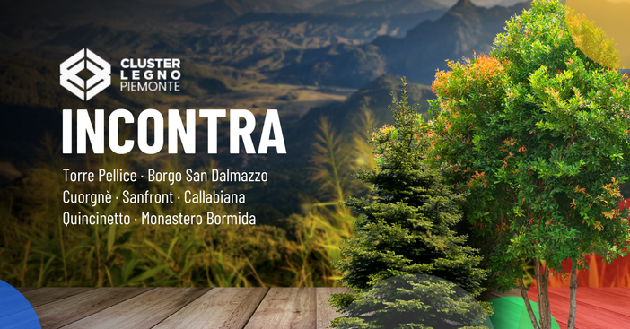 Il “Cluster Legno Piemonte” incontra le comunità della regione Il “Cluster Legno Piemonte” incontra le comunità della regione