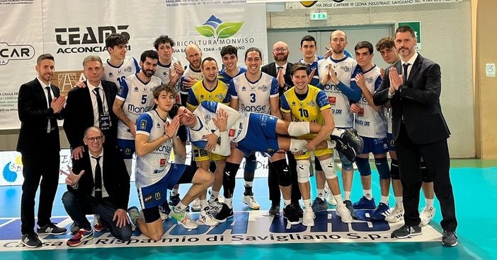 Volley maschile A3: Savigliano supera Brugherio nel recupero e consolida il terzo posto Volley maschile A3: Savigliano supera Brugherio nel recupero e consolida il terzo posto