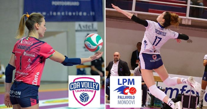 Veronica Taborelli (ph. Cda Talmassons) e Clara Decortes (ph. Luciano Pecchenino)