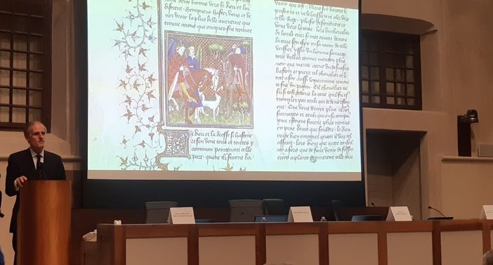 L'Ambasciatore di Francia Christian Masset a Saluzzo