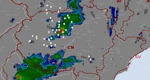 Torna il maltempo nella Granda, grandine in Val Varaita