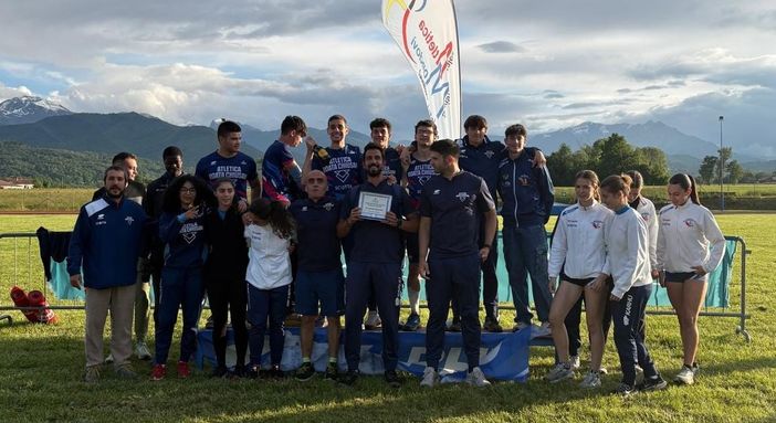 Atletica Roata Chiusani: terzo podio regionale consecutivo ai campionati di società Atletica Roata Chiusani: terzo podio regionale consecutivo ai campionati di società