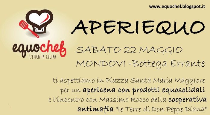 Mondovì, Aperiequo chiude il progetto “Equochef” con un ospite speciale