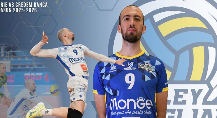 Volley maschile A3: Savigliano conferma Andrea Galaverna