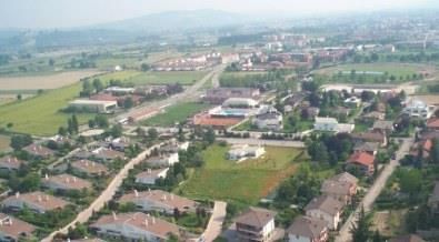 Visione aerea di una parte del quartiere San Cassiano ad Alba (Foto Facebook Comitato di quartiere)