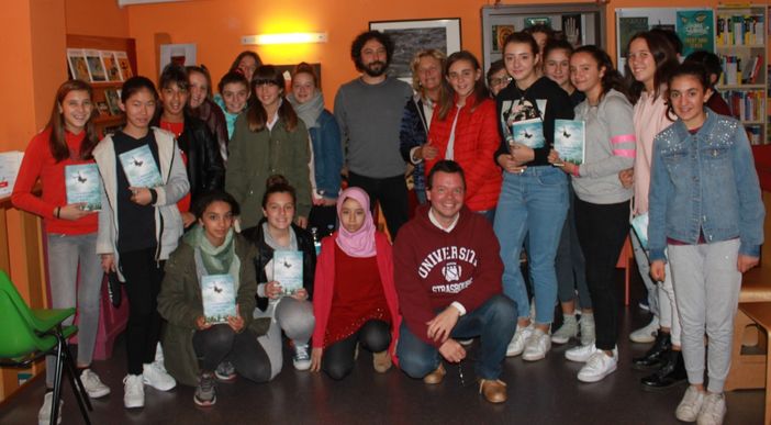 Bra, incontro con l'autore per gli allievi della Piumati