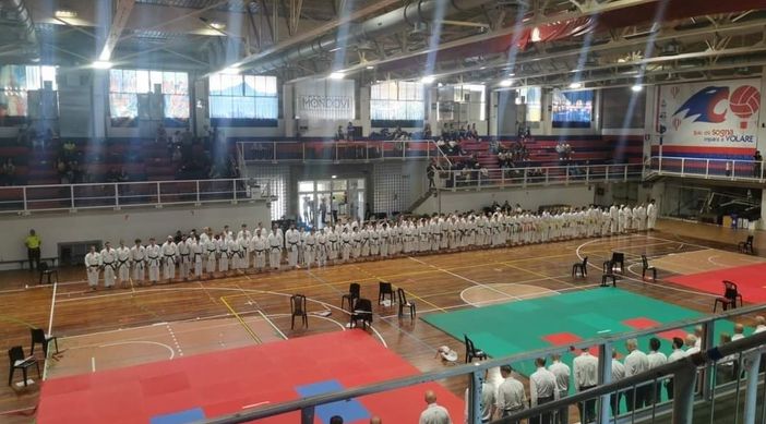 Karate: 300 atleti a Mondovì per i Campionati Regionali S.k.i.-i"