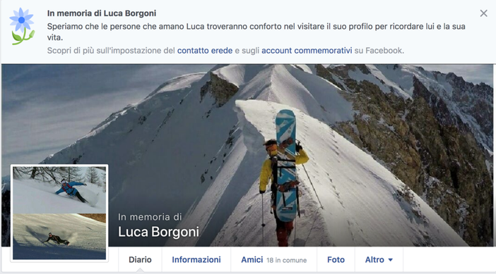 Profili facebook post-mortem, una sentenza tedesca potrebbe dare ragione alla mamma di Luca Borgoni