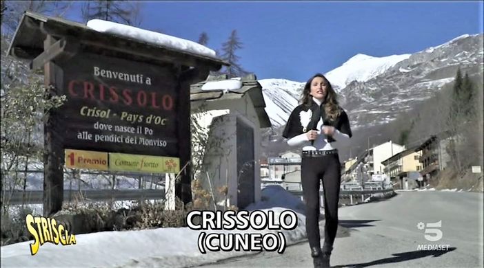 Un frame del servizio di &quot;Striscia&quot; andato in onda ieri sera (lunedì) su Canale 5