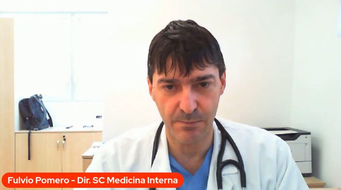 Il dottor Fulvio Pomero, direttore SC Medicina Interna dell'Asl CN2 Il dottor Fulvio Pomero, direttore SC Medicina Interna dell'Asl CN2