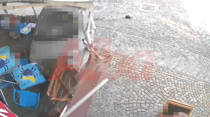 In video l'investimento del ristoratore all'interno del dehors di Rodello